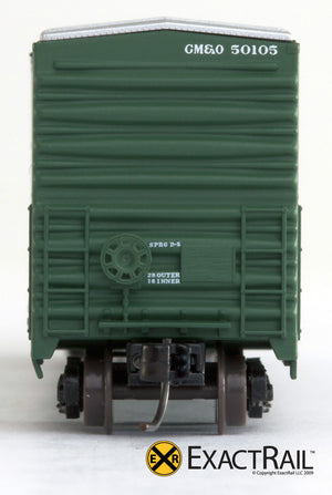 X - N - Gunderson 5200 Box Car : GM&O - ExactRail Model Trains - 4