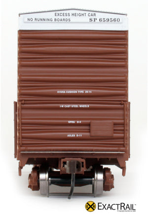 X - PC&F 6033 cu. ft. Hy-Cube Box Car : SP - ExactRail Model Trains - 2