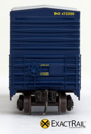 X - N - Gunderson 5200 Box Car : B&O - ExactRail Model Trains - 6