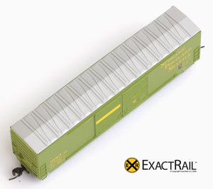 X - N - Gunderson 5200 Box Car : SP&S - ExactRail Model Trains - 3