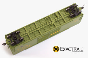 X - Gunderson 5200 Box Car : SP&S - ExactRail Model Trains - 5