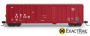 N - Evans 5277 Boxcar : D&H - ExactRail Model Trains - 2