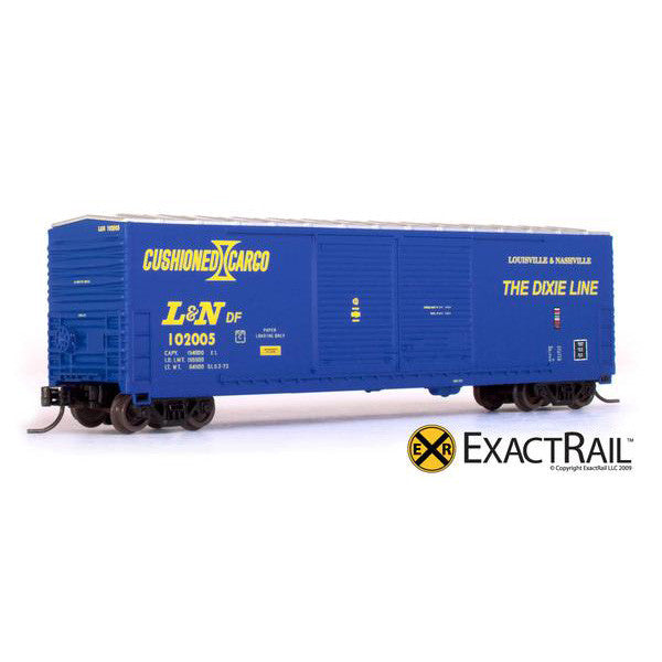 N Scale: Gunderson 5200 Box Car - L&N