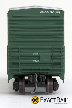 X - N - Gunderson 5200 Box Car : GM&O - ExactRail Model Trains - 2