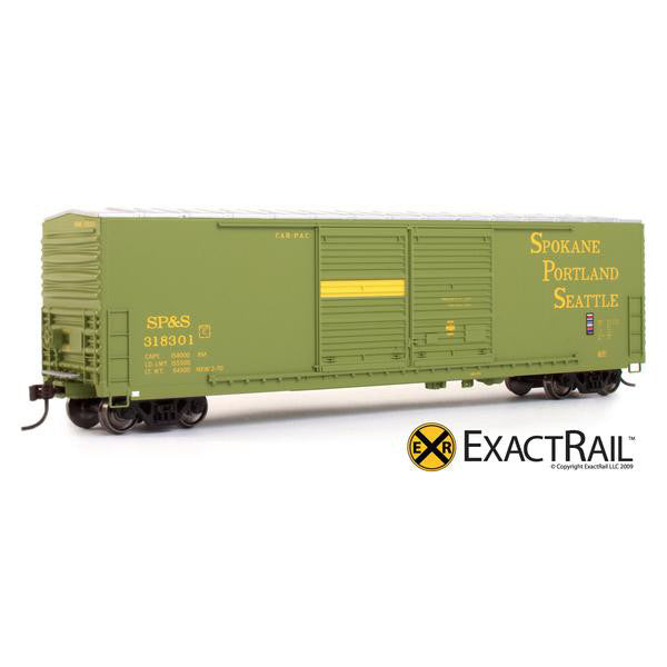HO Scale: Gunderson 5200 Box Car - SP&S