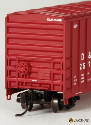 N - Evans 5277 Boxcar : D&H - ExactRail Model Trains - 3