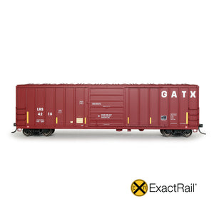 HO Scale: Evans 5277 Boxcar - Laurinburg & Southern 'GATX'