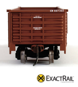 X - Gunderson 2420 Gondola : CR - ExactRail Model Trains - 3