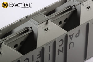 PS-2CD 4427 Covered Hopper : UP - ExactRail Model Trains - 6