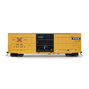 HO Scale: Trinity 6275 Boxcar - TTX/FBOX '2004 As-Delivered'